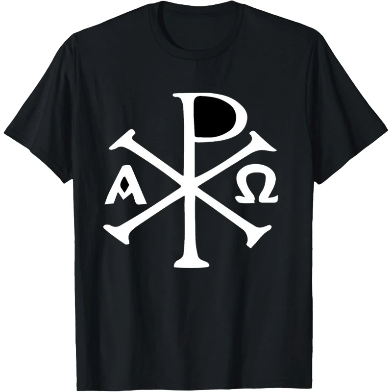 

Chi Rho Christian Shirt Christ Clothes CRISTO Jesús Clothes Catholicism T Shirt Jesus Christ Orthodox Christianity Sweatshirt