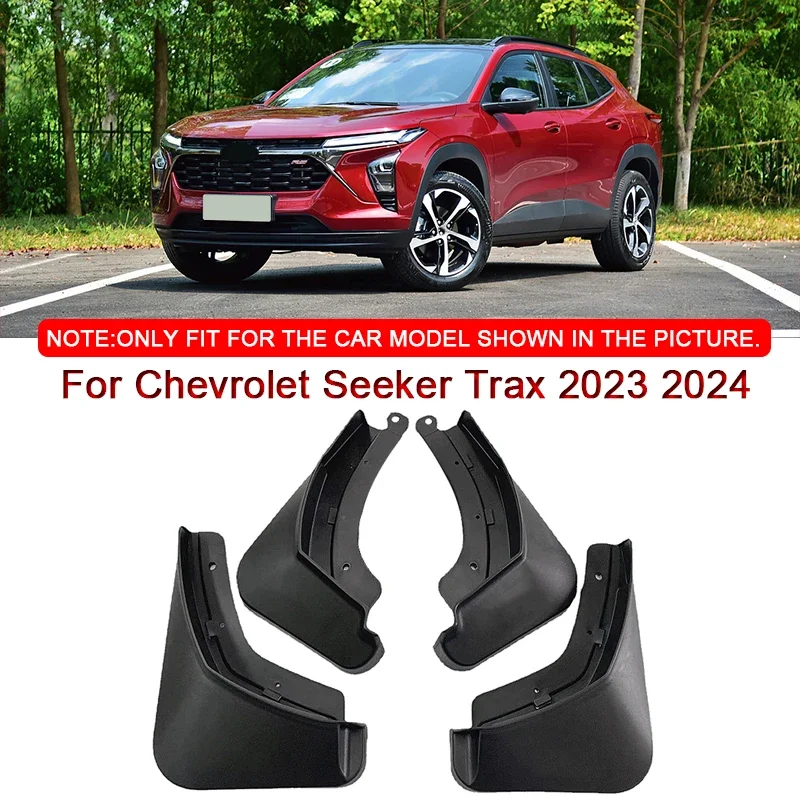 

For Chevrolet Seeker Trax 2023 2024 Car Styling Car Mud Flaps Splash Guard Mudguards MudFlaps Front Rear Fender Auto Accessories