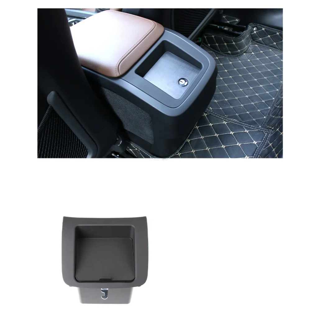 Rear Storage Box Assembly 31389183 for Volvo For XC60 For XC90 For V90 For S90 Interior Armrest Compartment Replacement