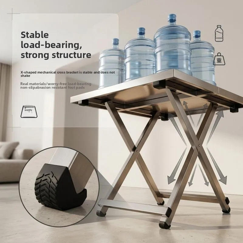 No Install Folding Table for Small Apartments Space Saving Portable Desk Multi-functional Home Furniture Easy Carry Outdoor