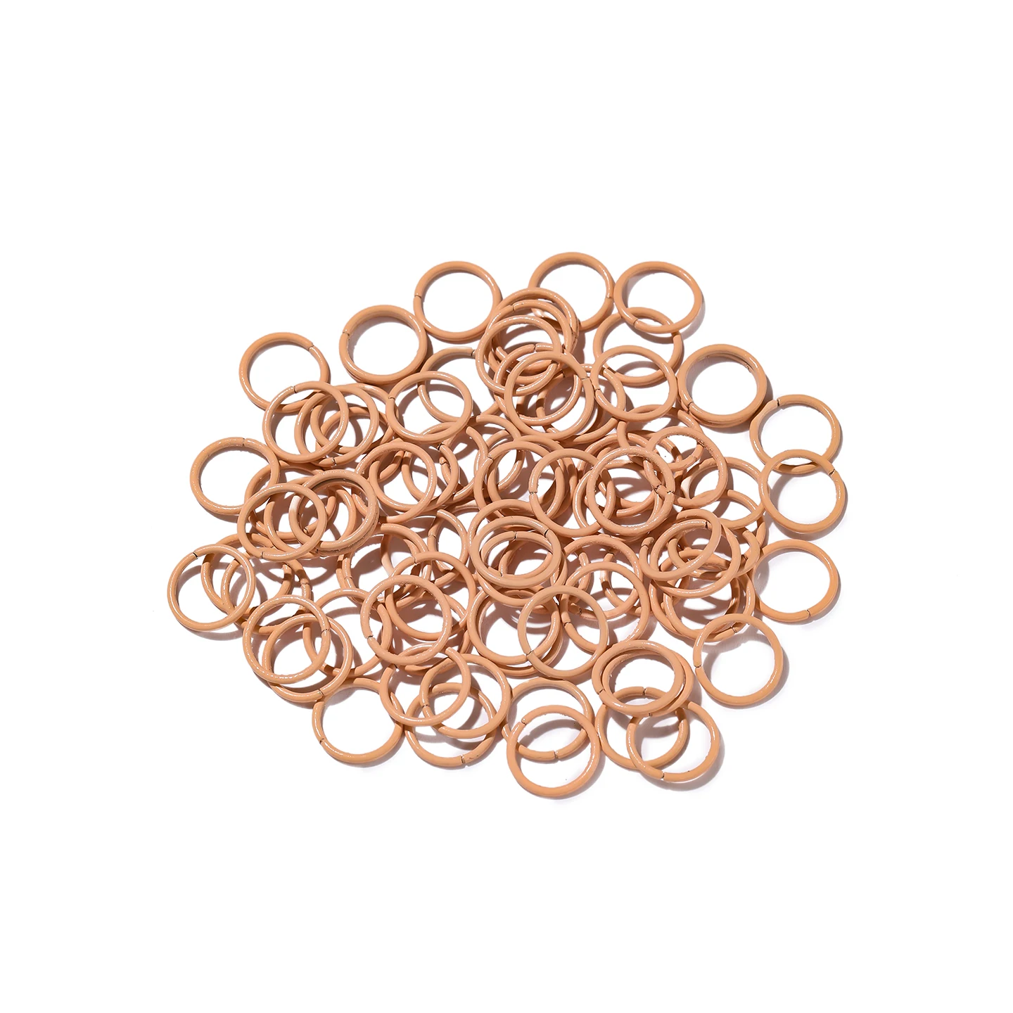 100pcs Colorful Open Jump Split Connector Rings