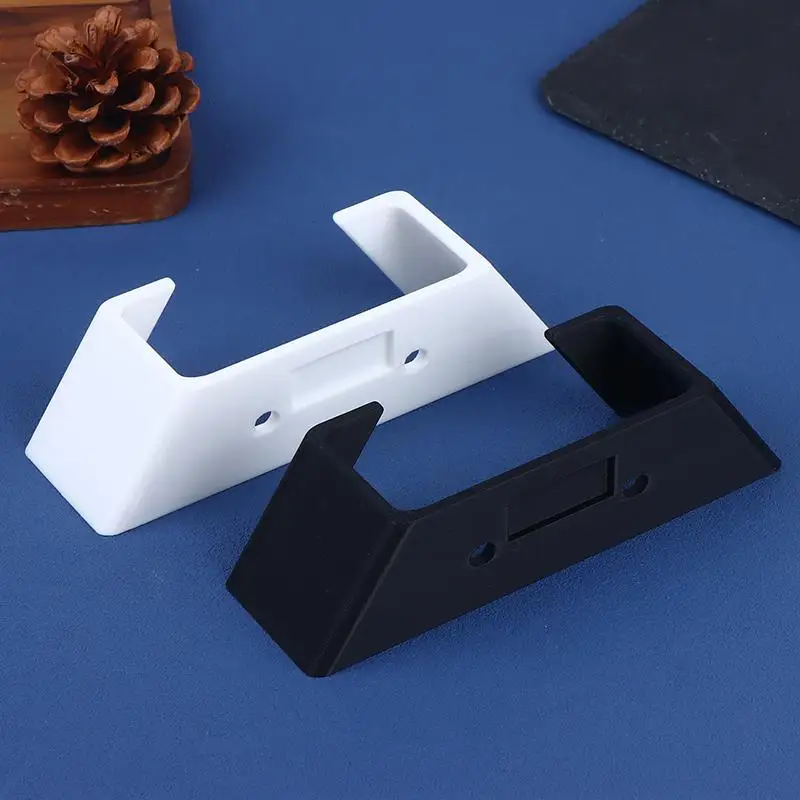 3D Printed Wall Mounted Tennis Racket Holder Plastic Badminton Racket Holder Enduring Ornament Badminton Racket Holder