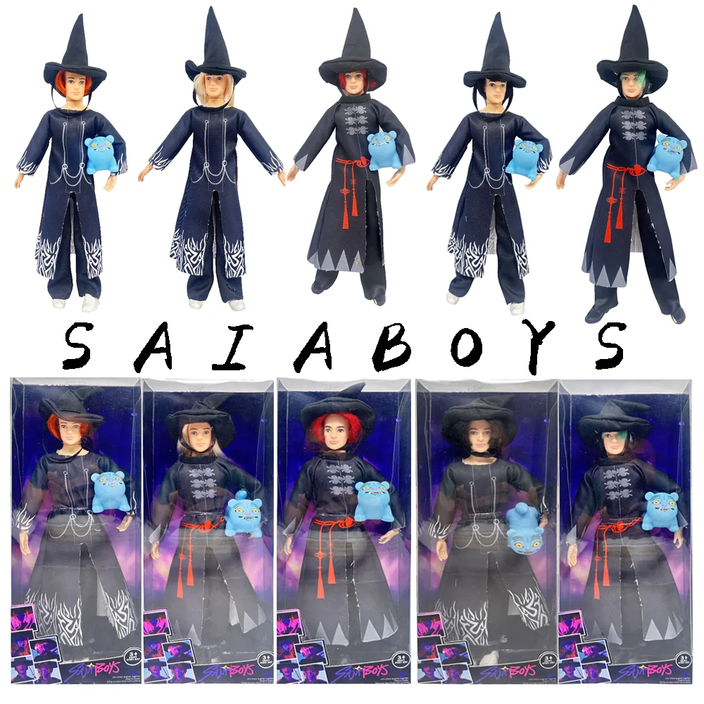 

2025 Demon Saga K-POP Boy Band Anime Collectible Poseable Figure 11 Joints Gift for Fans Christmas Birthday Holiday