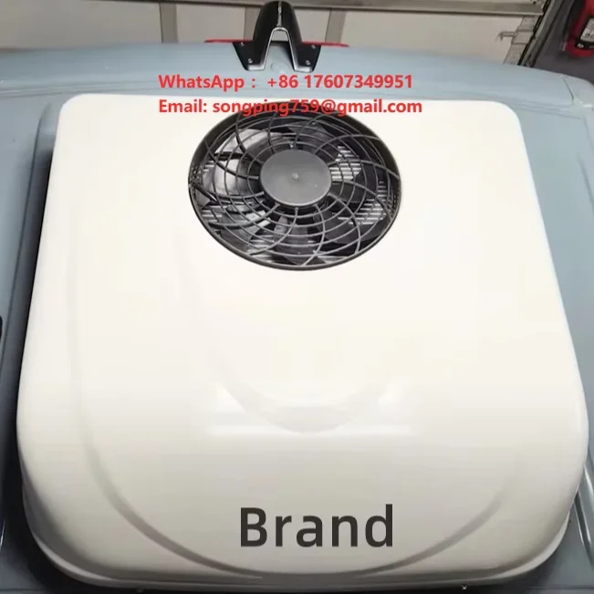 12V RV Rooftop Parking Cooler Air Conditioner for Car Truck 12volt 24/48V Electric Roof AC System Auto Parking air Conditioning
