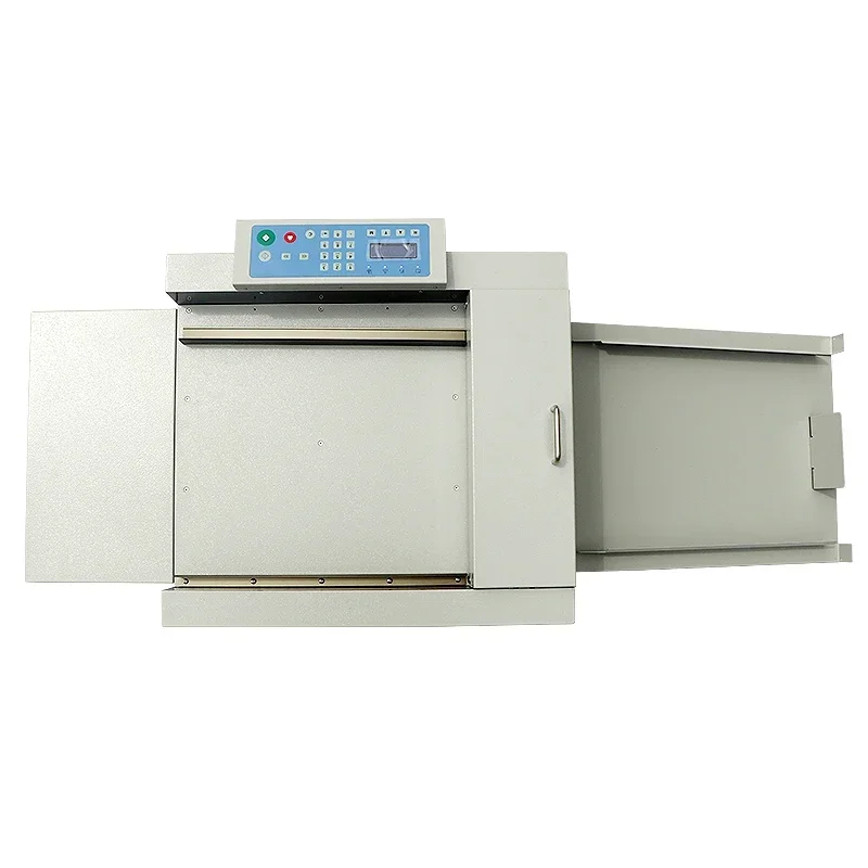 New Large NC350 Electric Creasing Machine 220V Automatic Digital Punching Machine Two-In-One Paper Creasing Machine
