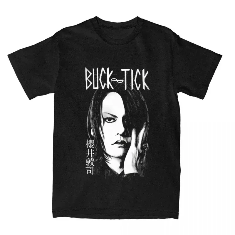 2025 Men Women Buck Tick Atsushi Sakurai Tribute The Gazette Graphic T Shirt Merch Vintage Cotton T Shirts Tops Graphic Printedm