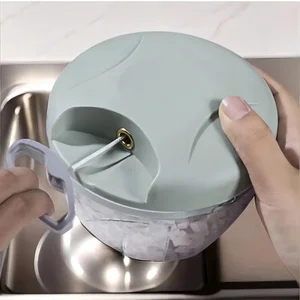 Dapur Rumah Manual Penggiling Jahe Penghancur Lumpur Bawang Putih Pemotong Sayur Multifungsi Penggiling Daging Genggam Minimalis Modern 10 penjualan terbaik little ondine - №