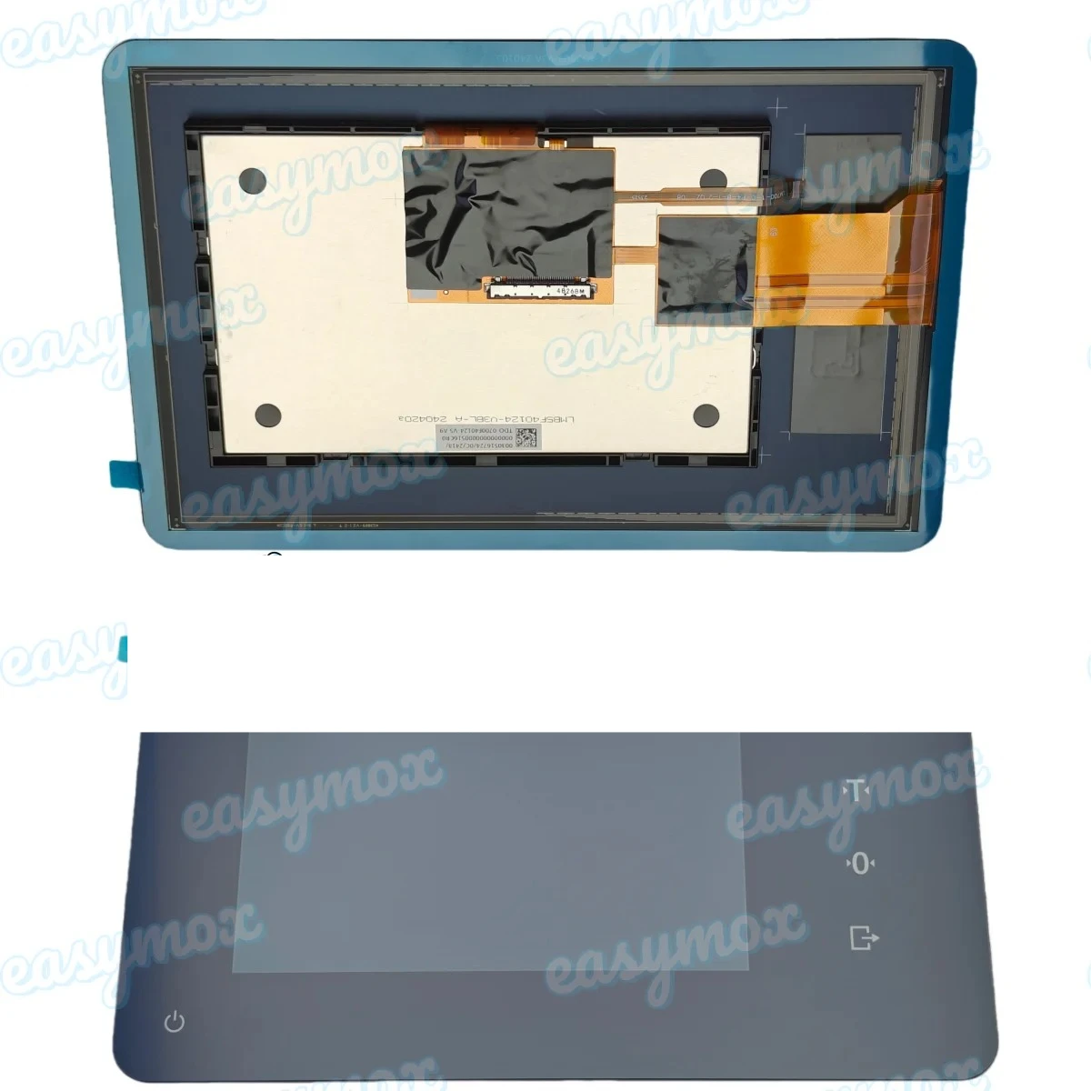 

TDO-070F40124-V5 LMB5F40124-V3BL-A 7" LCD Display WIth Glass Touch Panel for Mettler Toledo Ind700 Weighing Indicators Repair