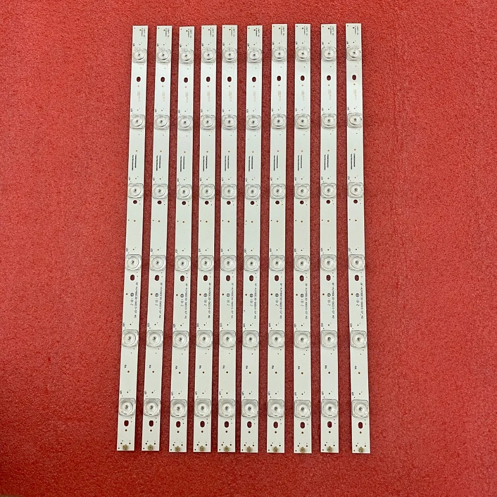 10pcs LED Strip for Sharp LC-49CFE6242E LC-49CUF8462ES LC-49CUG8362KS LC-49CUF8372ES LC-49CUF8472ES LC-49UI8872ES