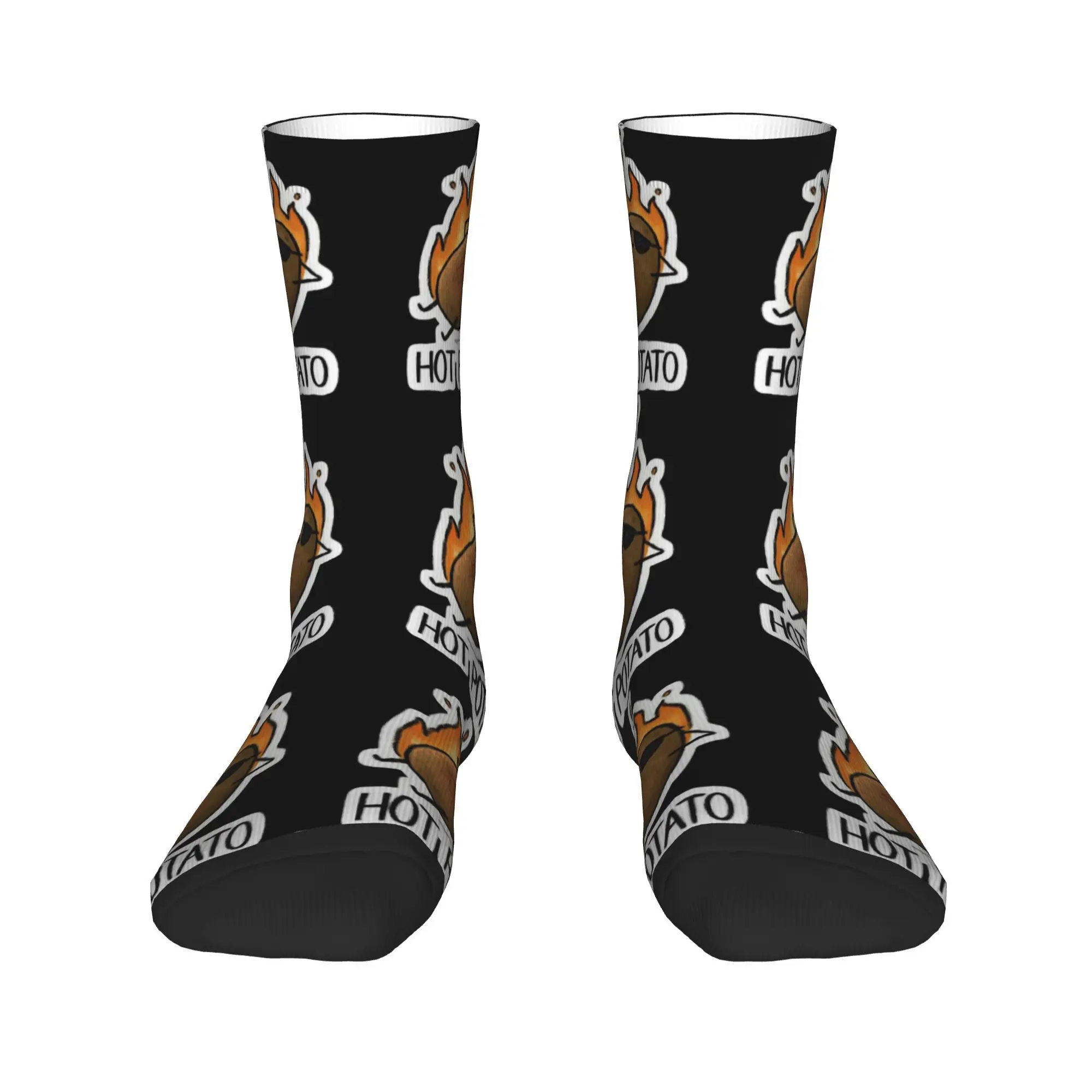 

Носки Fisher Potato Harajuku, высококачественные чулки, всесезонные длинные носки, аксессуары для мужчин и женщин, подарки