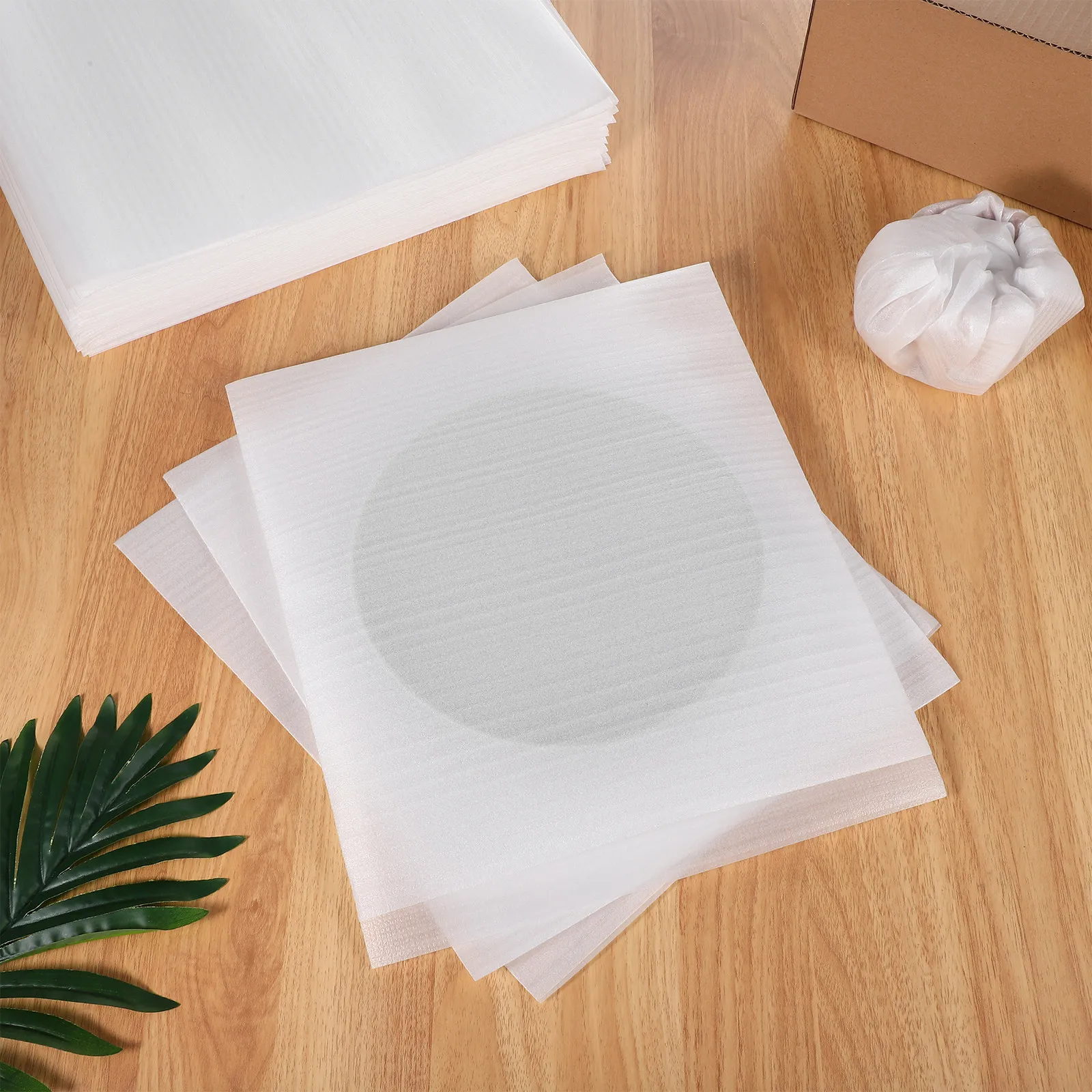 

100Pcs Laminated Epe Bag Cushion Pouches for Packing Fragile Items Shockproof Protective Foam Pouches for Glassware Ceramics