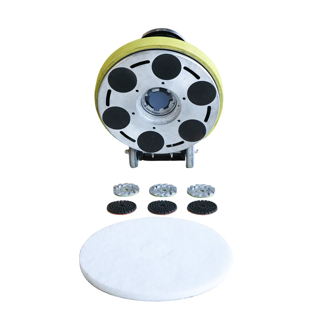 آلة تنظيف الأرضيات الخرسانية ذات القرص الواحد الكهربائية المحمولة باليد