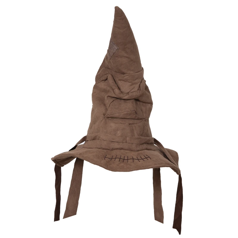 Quente novo chapéu de feiticeiro de halloween cosplay adereços bruxa mágica academia boné