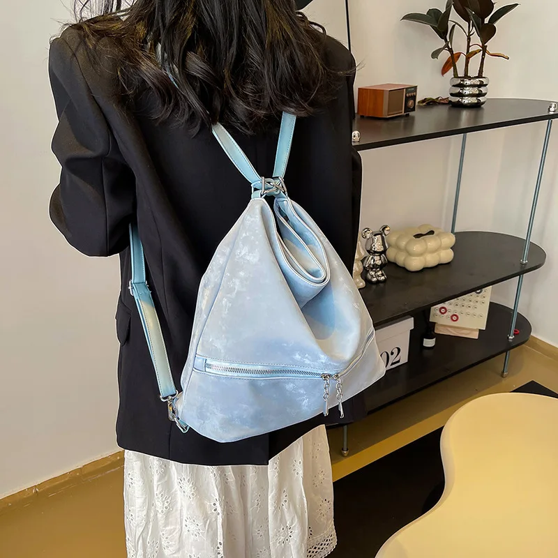 Women's Backpack, Shoulder Bag Underarm Bag New High-end Fashionable Versatile Casual Commuting Large Capacity