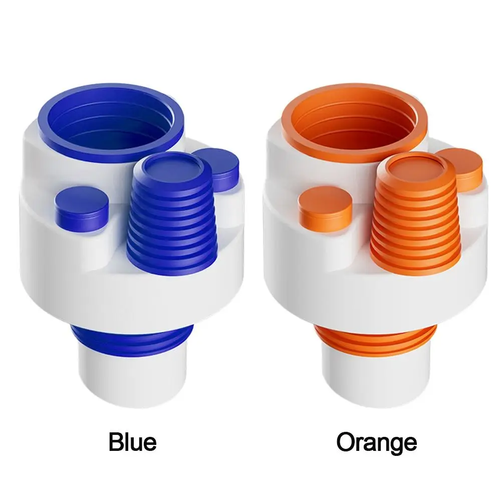 Sealing Ring adaptor pipa pembuangan, rapi multifungsi pipa air drainase bersama Anti bau Universal