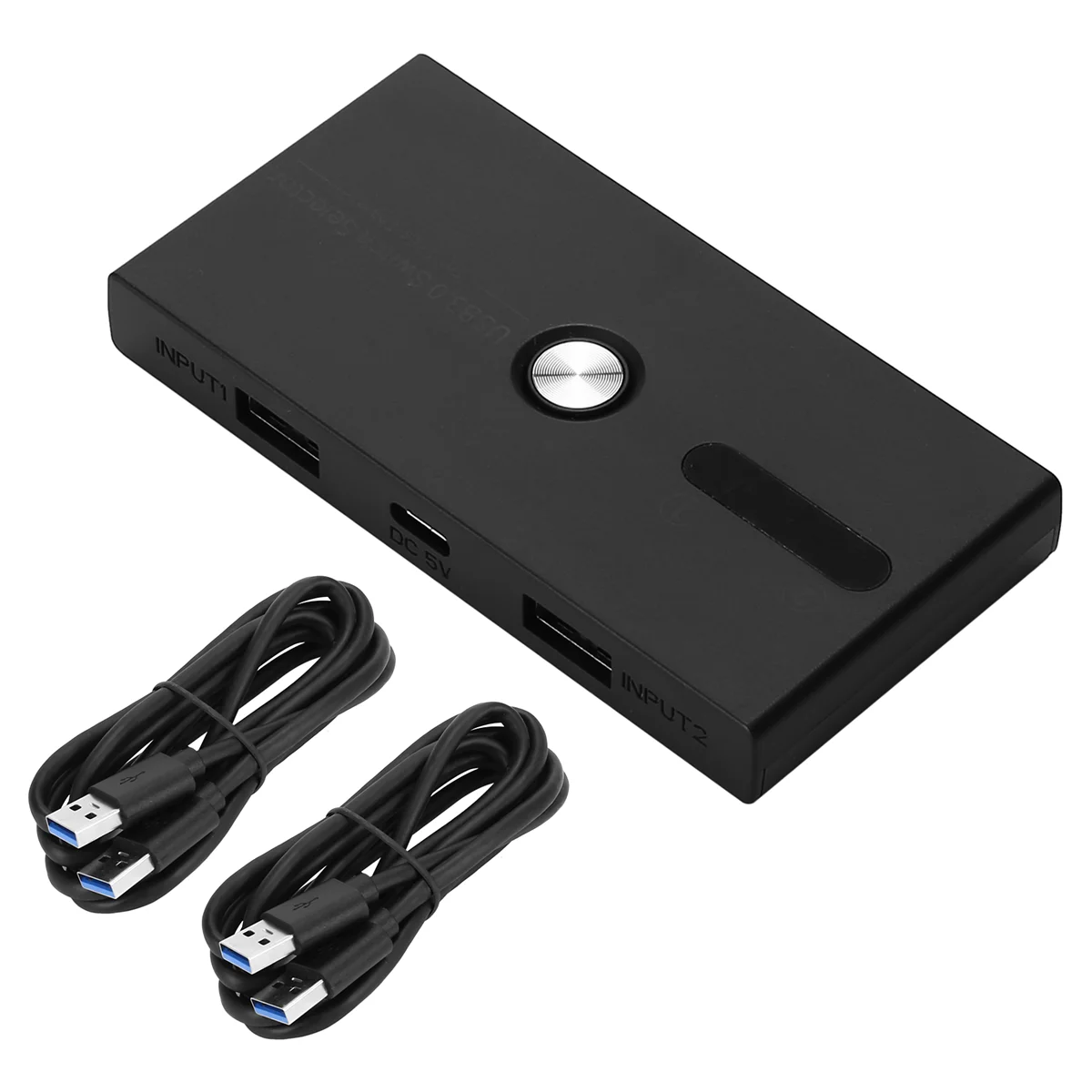 AC37-USB 3.0 Switch 2 In 4 Out KVM Docking Station Printer Berbagi Perangkat Monitor Adaptor KVM Converter