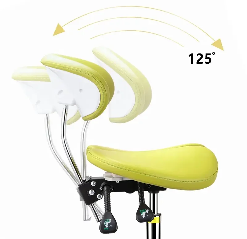 Newest Design Adjustable Ergonomic Saddle Chair Salon Stool Chairs for Salon Furniture