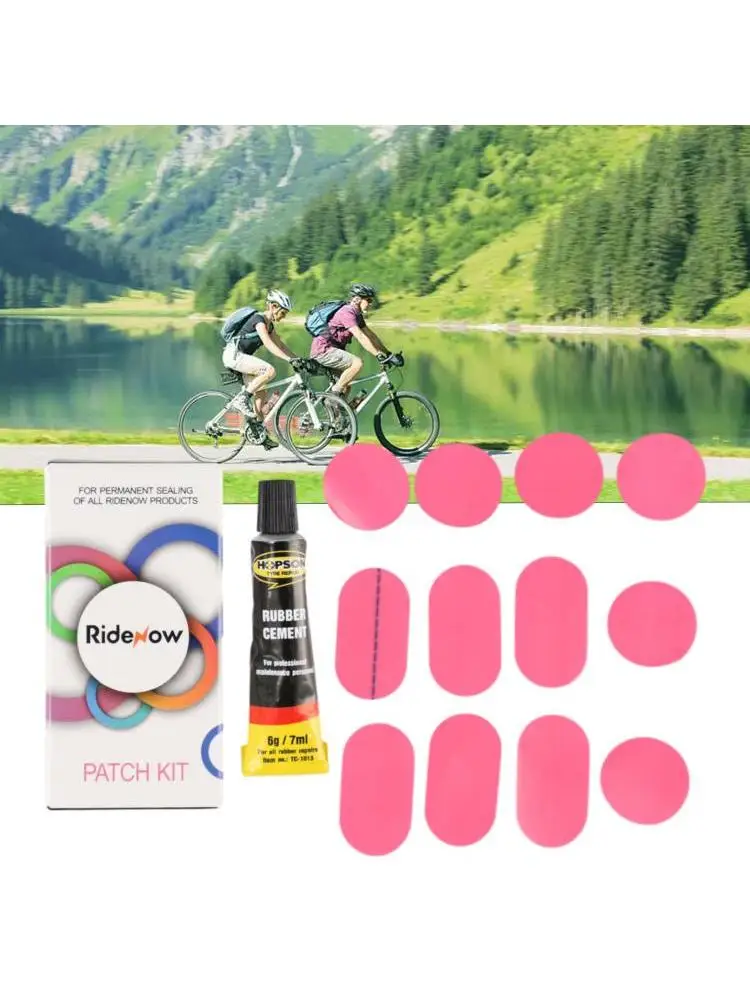 AliExpress GIYO Bike Inner Tube Tire Super Light Patch Kit For Ridenow -TPU Inner Tube Repair Kit Bicycle Patches Glue Tires Valve Sticker Tools