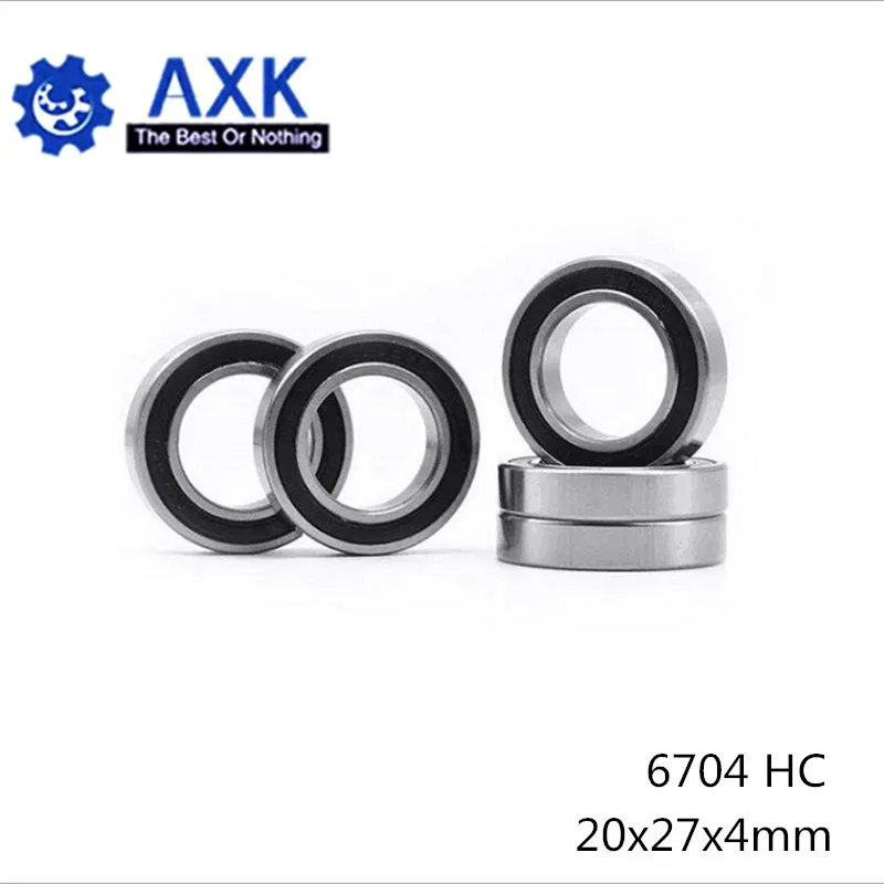 

6704 Гибридный керамический подшипник 20*27*4 мм ABEC-1 (1 шт.) Промышленный шпиндель двигателя 6704HC Гибридные шарикоподшипники Si3N4 3NC 6704RS
