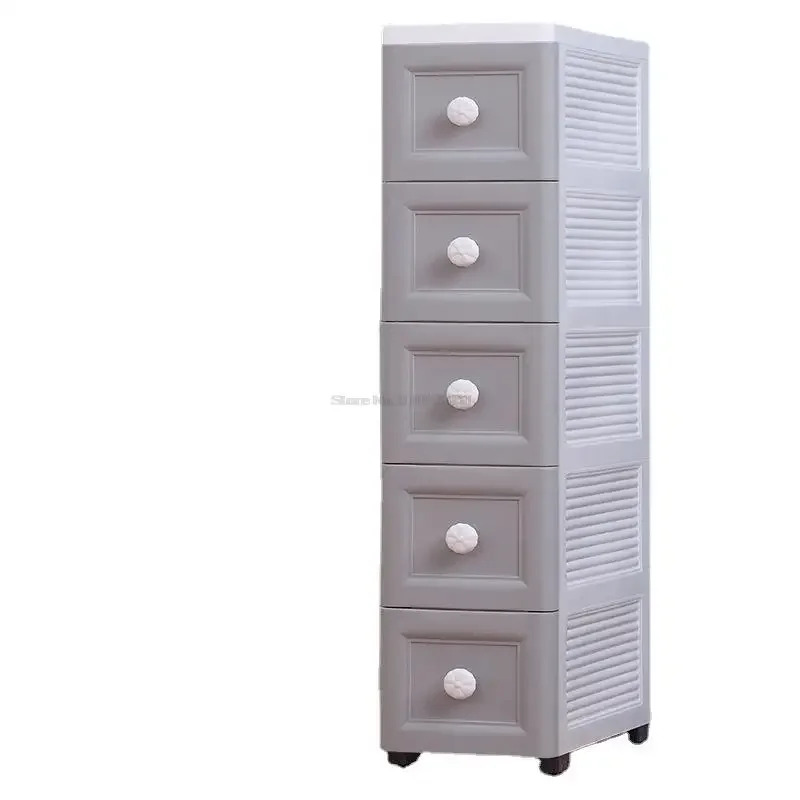 Armoire de Rangement à Fentes Étroites, Étagère de Toilette, MELKitchen, 25cm