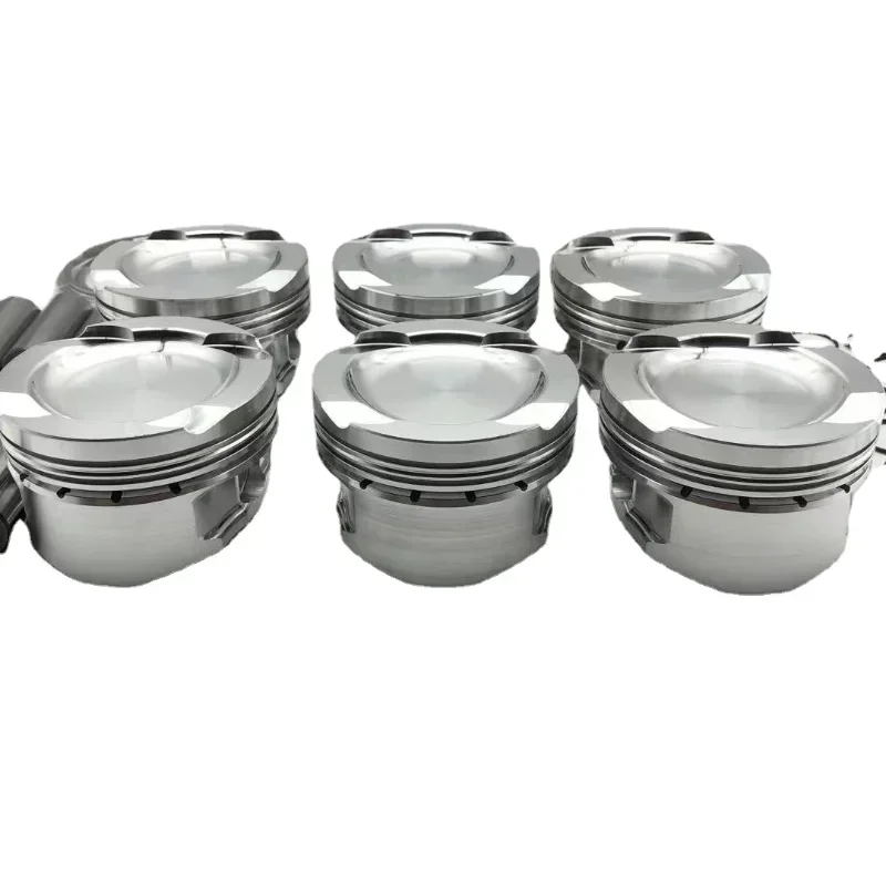 

For Best quality Forged pistons 84mm N54 Forged Pistons with pins and rings for N54 N54B30