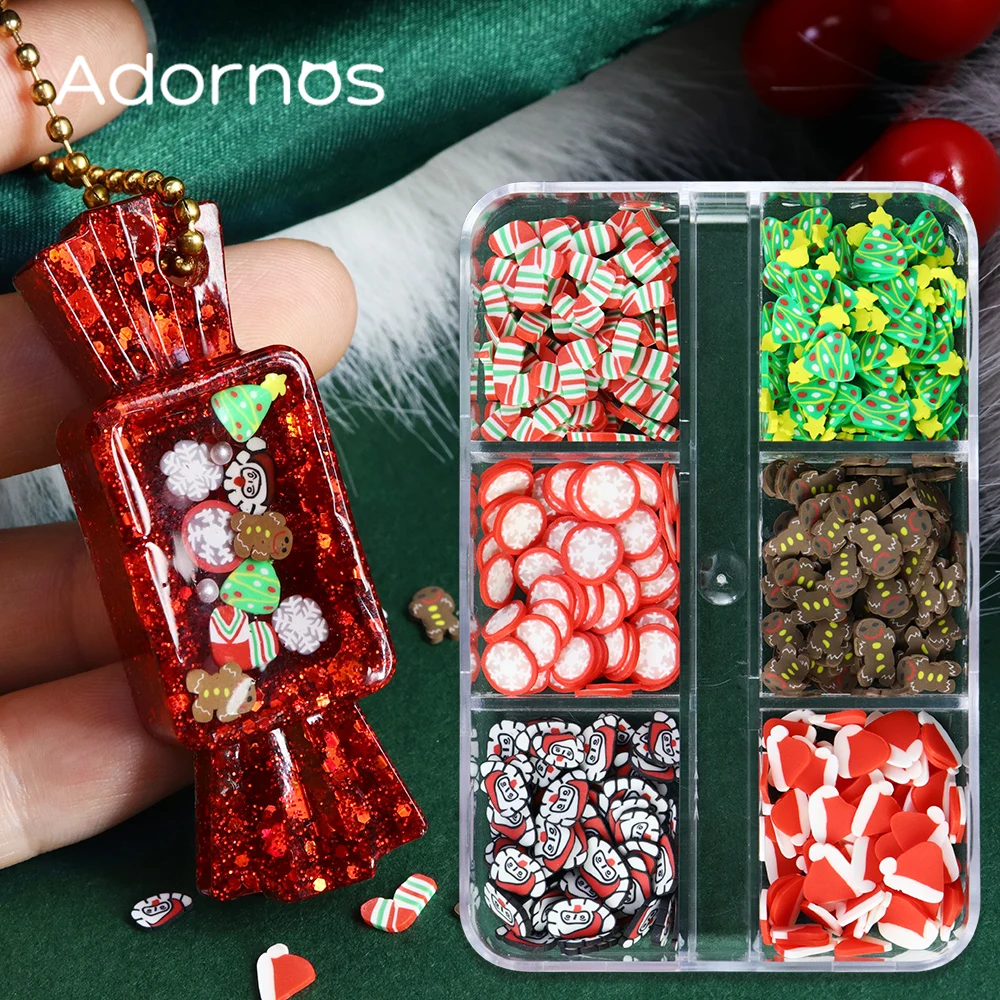 

Рождественский наполнитель из эпоксидной смолы, аксессуары, рождественская елка, шляпа Санта-Клауса, мягкая глина, наполнитель для форм из эпоксидной смолы, сделай сам, подарки, поделки