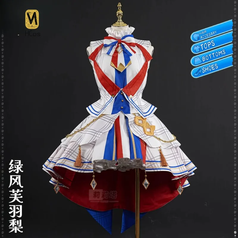

HCos Pripara Falulu Cosplay Costume Lolita Dress For Hallowmas Christmas Role Play Women