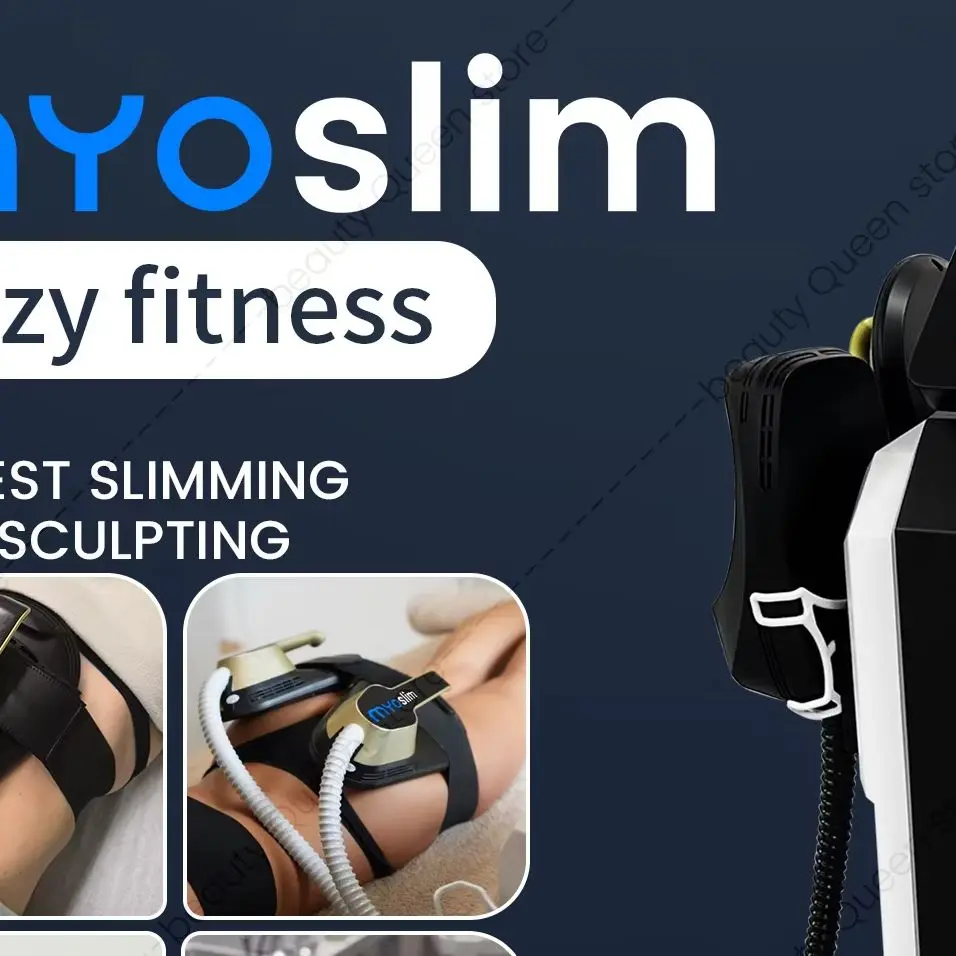 MYOslim EMS Body Sculpting Machine 6500W 200Hz High-Intensity Focused Electromagnetic Fat Removal Muscle Fitness Sculpting Devic