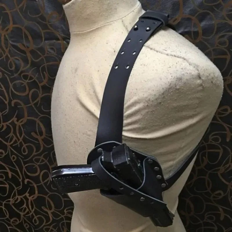 Medieval Marksman Shoulder Strap Holster Punk Style Cosplay Costume Accessories Party Props
