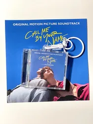 Movie Call Me by Your Name Ryuichi Sakamoto MINI Music CD NFC Keychain Play Songs OST Album Pendant Cosplay Necklace DIY Pendant