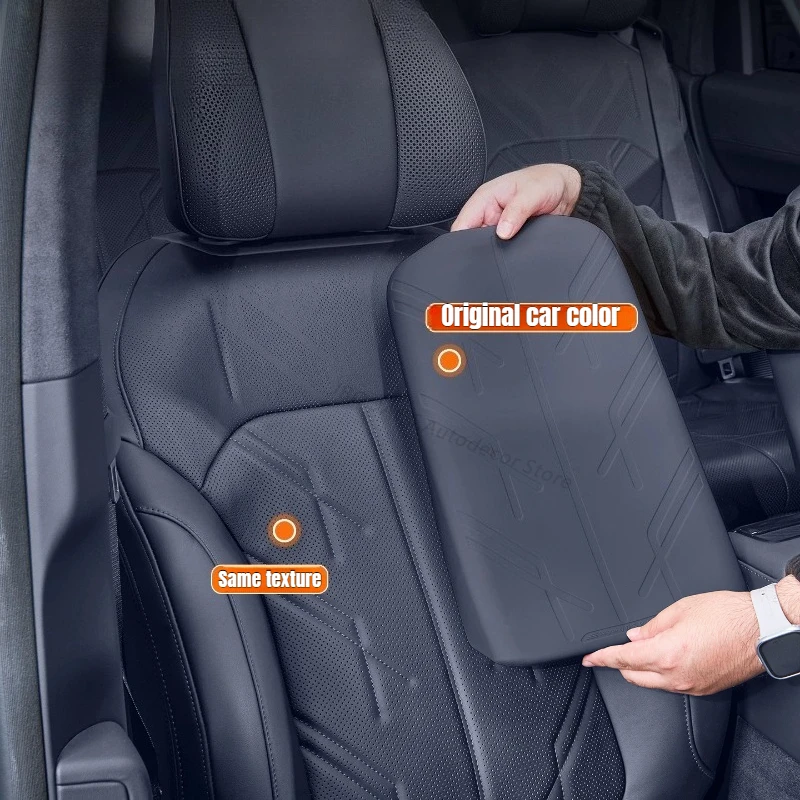 For Zeekr 9X Center Console Armrest Box Protective Cover Pad Central Armrest Silicone Scratchproof Mat Interior Car Accessories