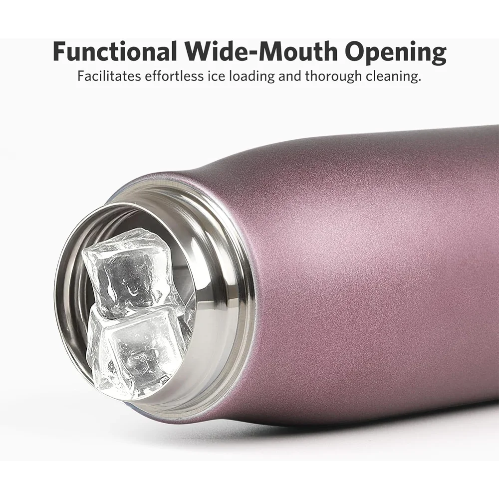 Insulated Stainless Steel Thermos Water Bottle with Rope for Sport and Travel Vacuum Flasks Coffee Tumbler Cup Thermal Drinkware