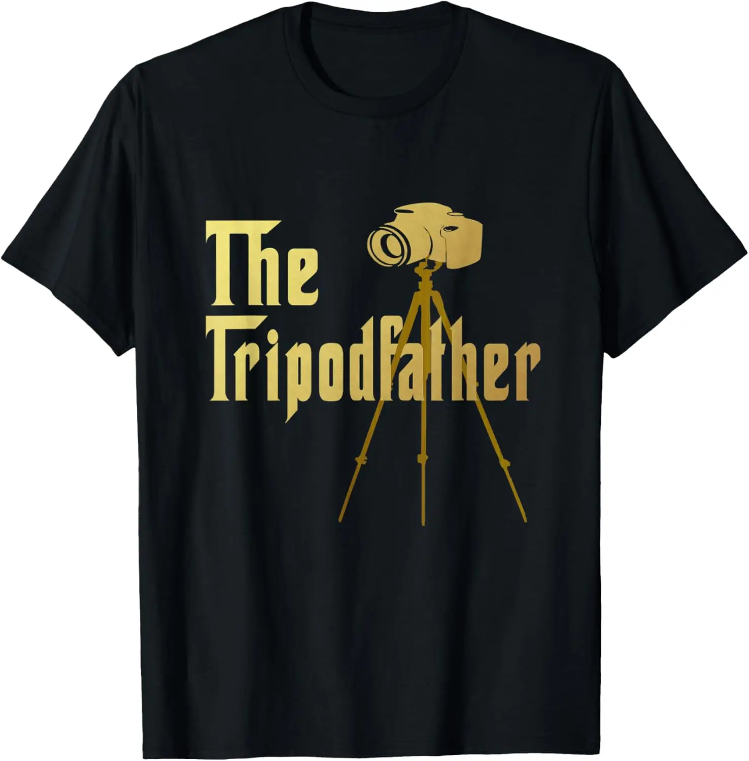 Best Hilarious Photography Tripod Camera Funny Gift T-Shirt