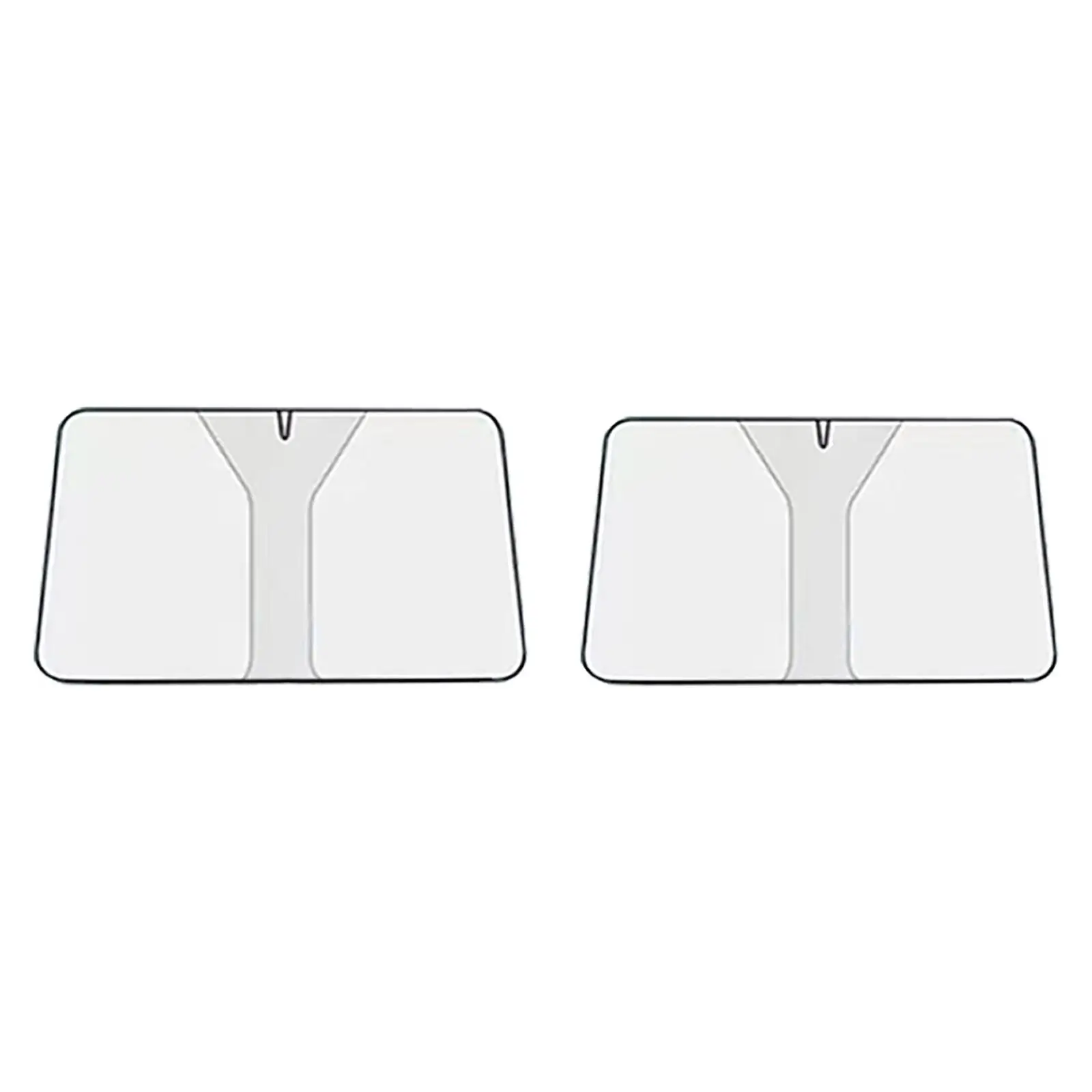 Auto Windschutzscheibe Sonnenschutz Kühlen Halten Auto Zubehör Auto Sonnenschirm Doppel Kreis Windschutzscheibe Abdeckung Wärmedämmung Auto Schatten