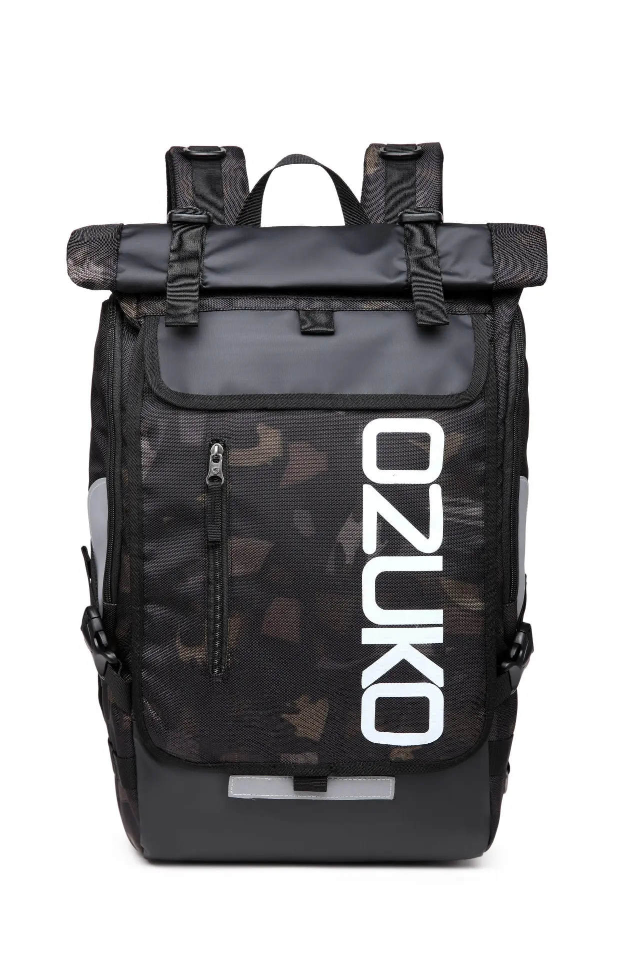OZUKO Rucksack Männer 15,6 Zoll Laptop Wasserabweisende Schultasche für Teenager Casual Student Rucksäcke Männliche Reise Mochila Mode – Detail 28
