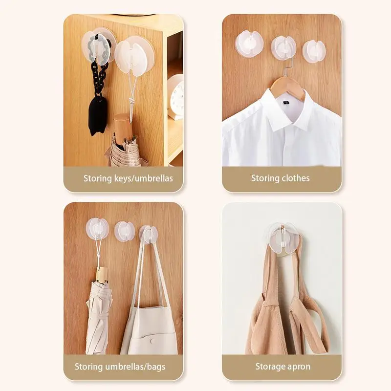 充電ケーブルワインダー-粘着性の携帯電話コードホルダー,透明なUSBケーブルリール,ラウンドトラベルオーガナイザーボックス