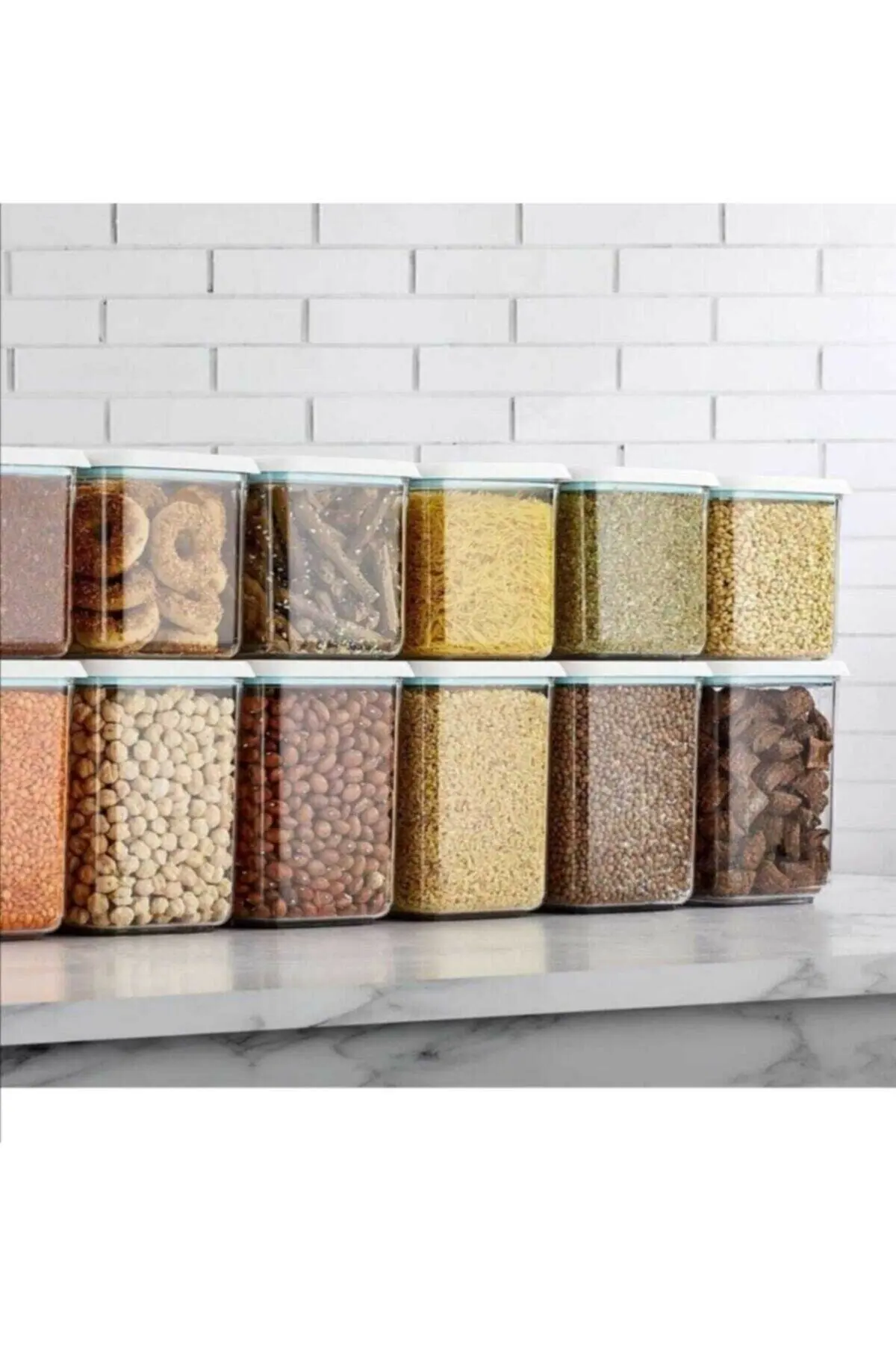 Opslag Container 12 Pcs Voedsel Opslag Container Voedsel Opslag