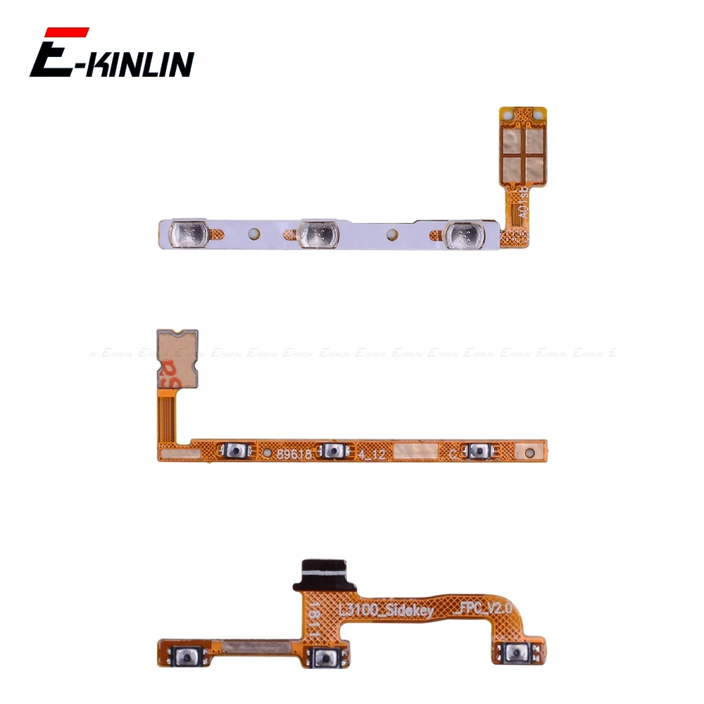 Volume Button ON OFF Key Mute Switch Power Silent Flex Cable For Motorola Moto One G7 Power G6 G5S G5 E5 Plus P30 Play