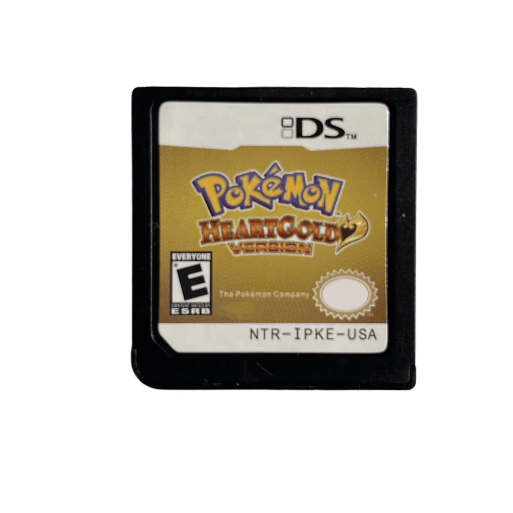 DS لعبة خرطوشة بوكيمون سلسلة لعبة فيديو وحدة التحكم بطاقة رينجر اللؤلؤ الماس HeartGold SoulSilver ل NDS 3DS لعبة المشجعين هدية