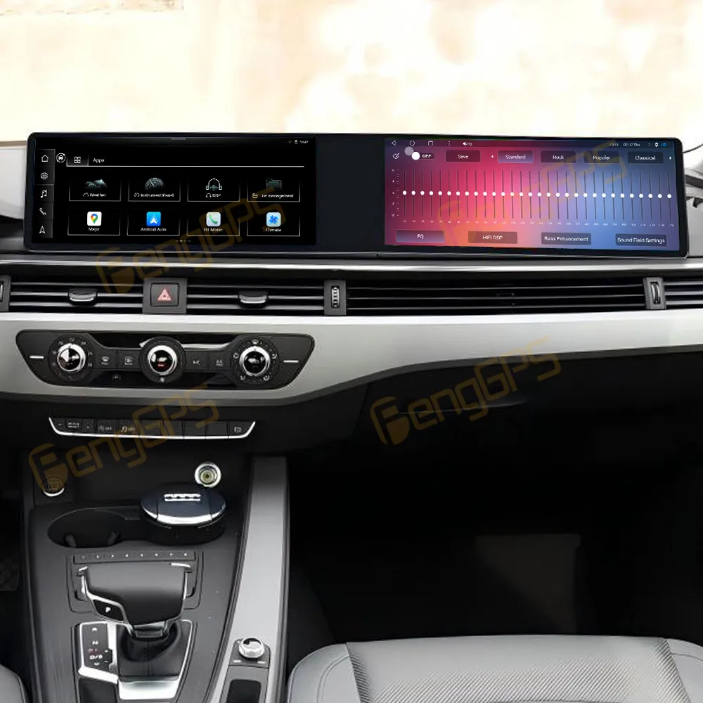 

Автомобильное радио с двумя экранами Android 13 для Audi A3 2015-2020, мультимедийный плеер, Carplay, авто стерео GPS Navi, Qualcomm, головное устройство