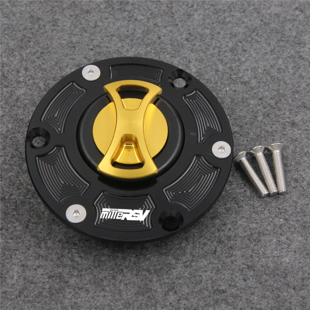 

Keyless Motorcycle Fuel Gas Tank cap Cover For Aprilia RSV1000 Mille 1998 - 2003( 1999 2000 2001 2002