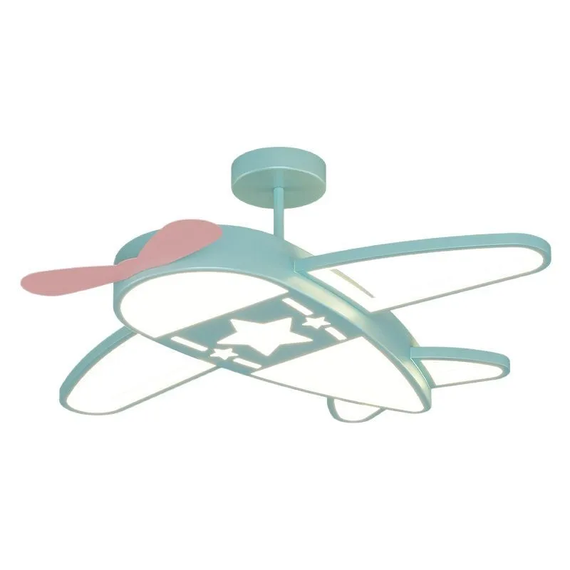 

Children's room ceiling light creative personality star top bedroom light Nordic aircraft boys and girls room lamps