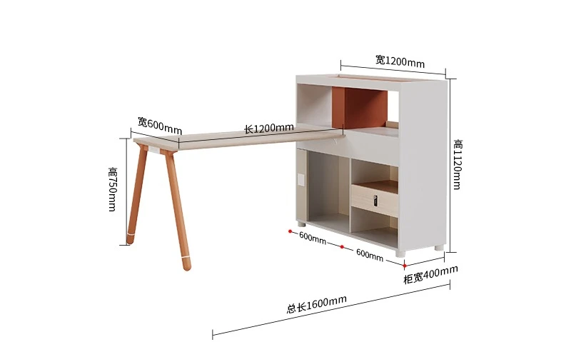 Finance  Staff Desk and Chair Combination Double Sat Office Supervisor Desk with High Cabinet Accounting Computer Desk