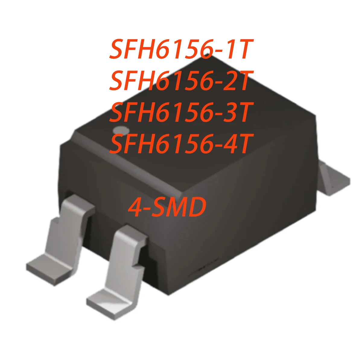 SFH6156-1T SFH6156-2T SFH6156-3T SFH6156-4T NEW Original Transistor Output Optocoupler DC Phototriode 50mA 1.25V SMD-4P SFH6156
