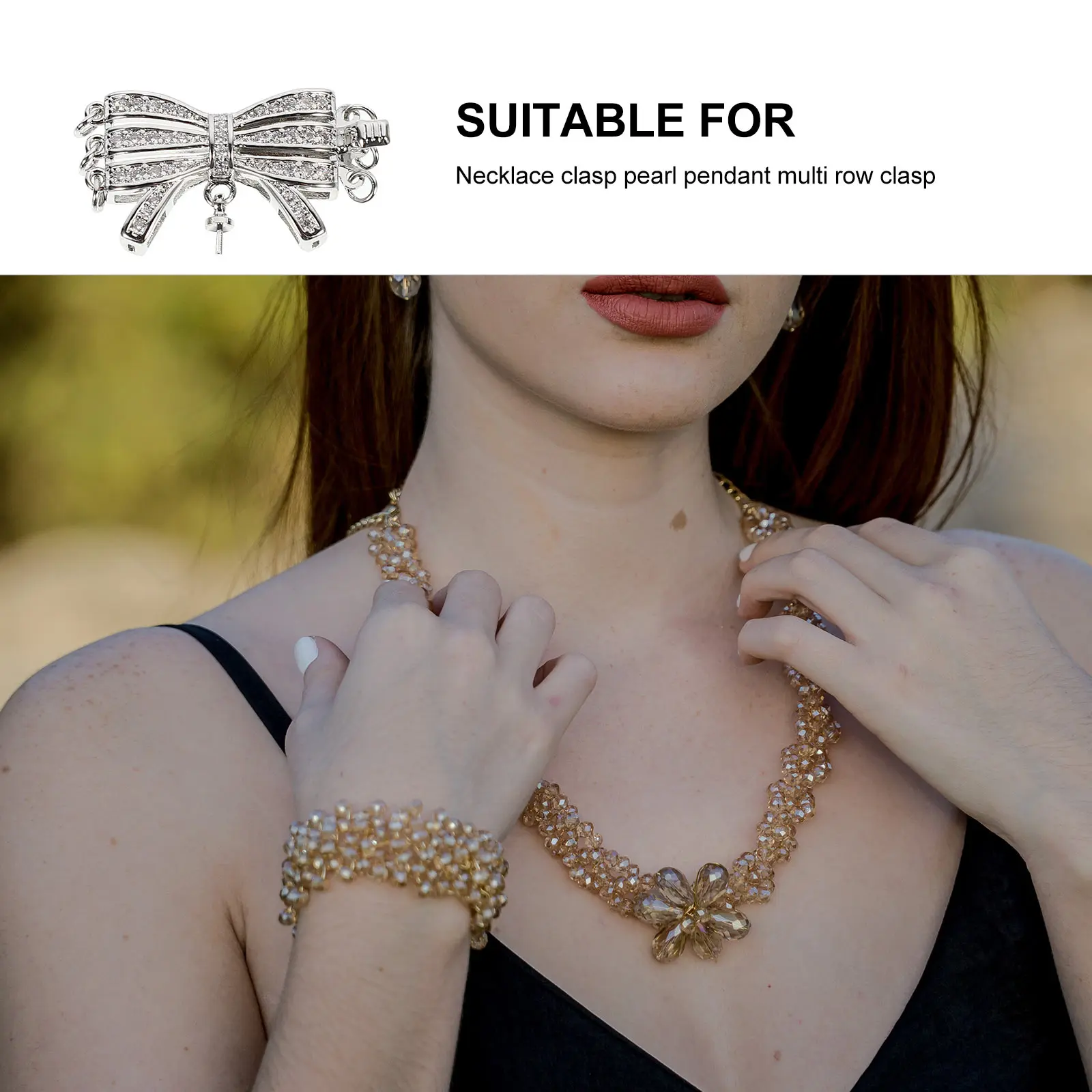 

Necklace Pendant Accessories Tassel Connectors Pearl Clasp Making Pearls Bracelet Jewelry Accessory Charms Tassels Parts