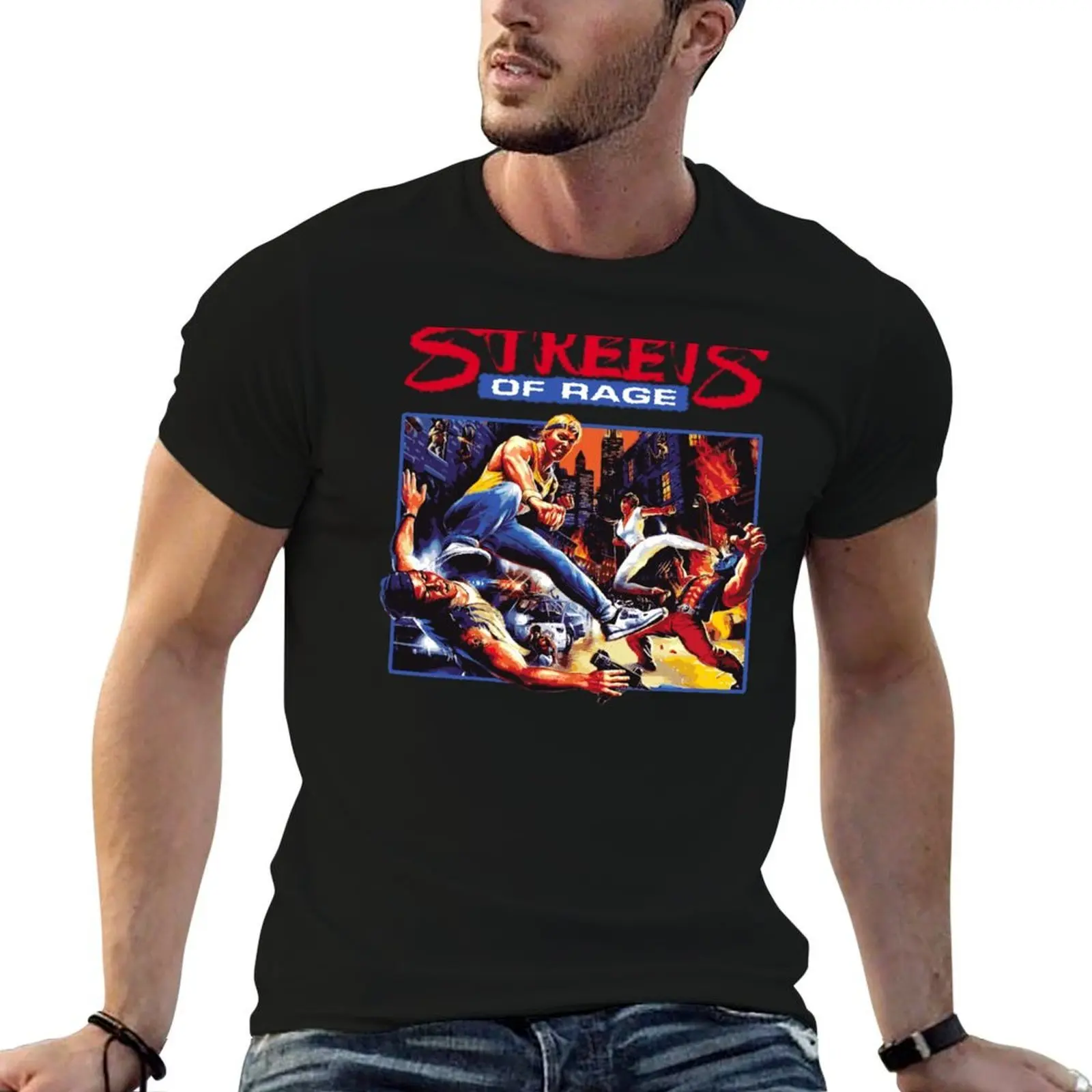 

Streets of Rage T-Shirt t shirt men 100% cotton luxury brand t shirts for man cotton soft man t shirts graphic T-shirt