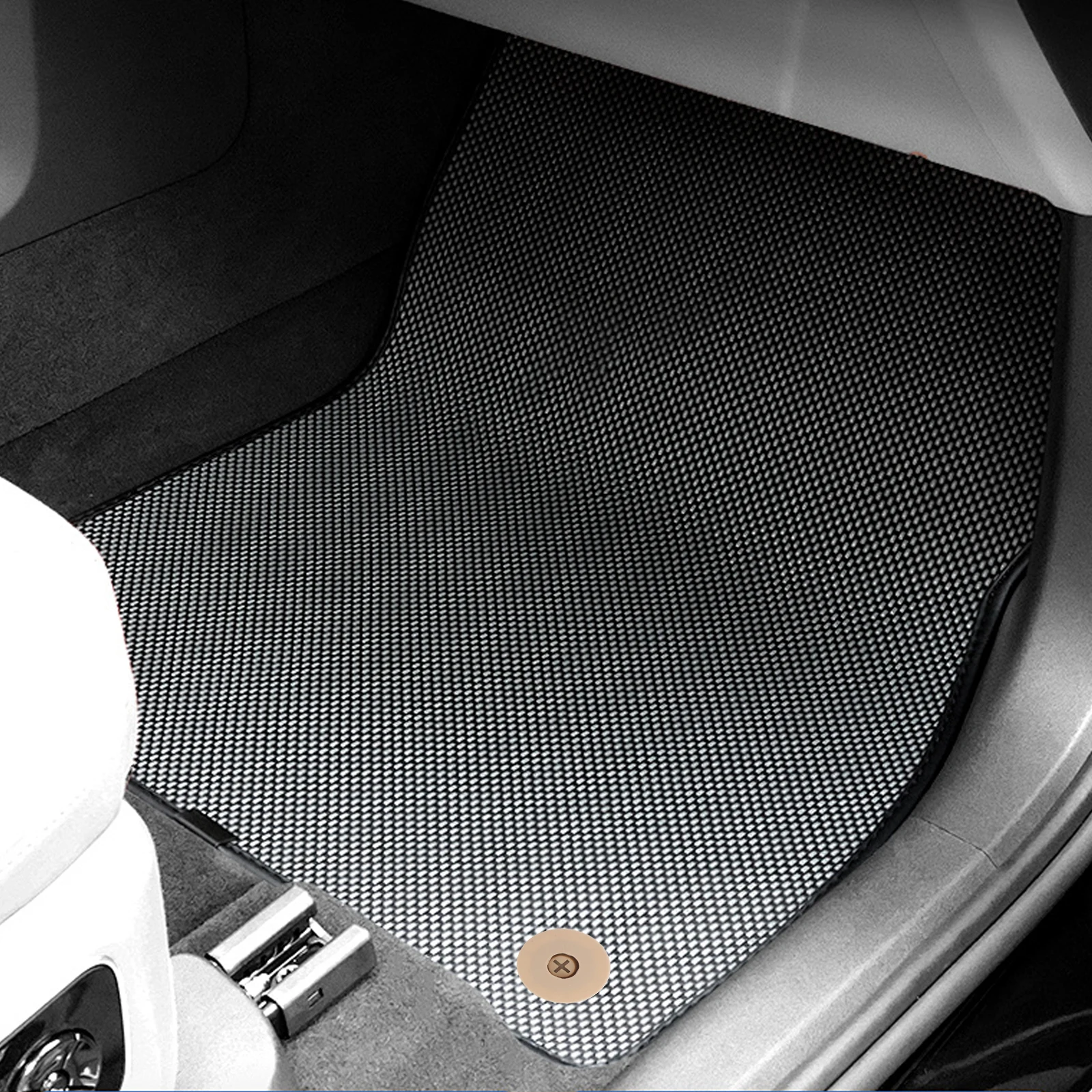 

10 Pcs Carpet Plastic Foot Holder Fixing Kit Anti Slip Floor Mat Repair Bumper Retainer Accessories