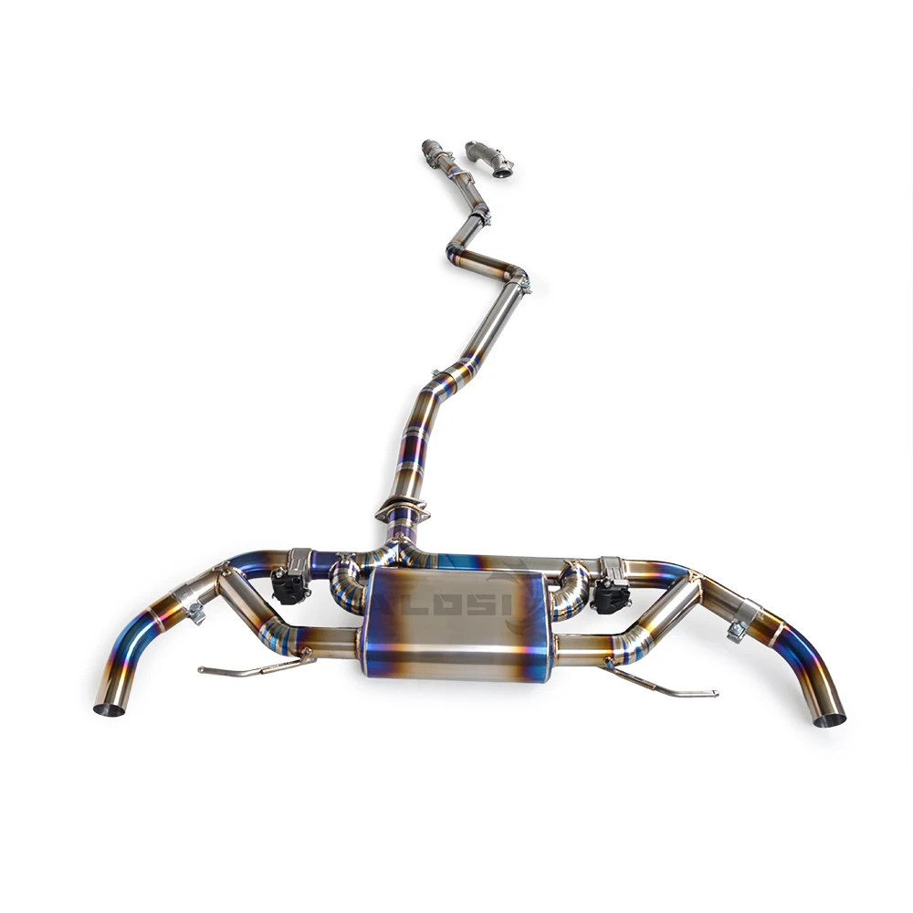 

Exhaust for Mercedes Benz GLC300E 2.0T 2015-2021 Titanium alloy Valve Tuning Cat back exhaust car sports Exhaust