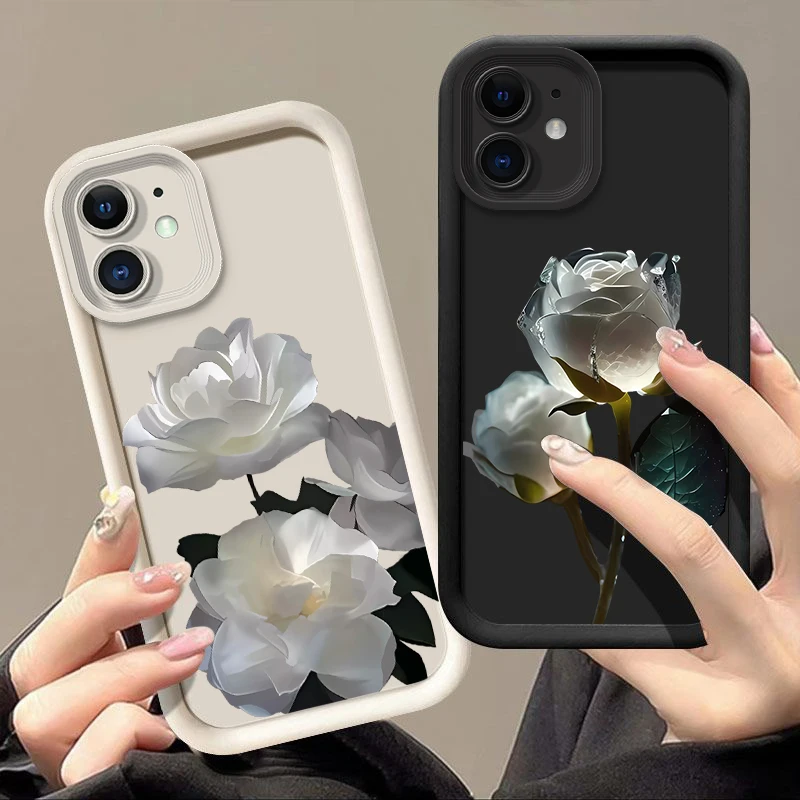 11 Bloom Flower New Sky Eye Phone Case For iPhone 11 12 13 14 15 Pro Max Mini X XS XR 6S 8Plus 6 XSMAX 7 14 15 Plus Cover