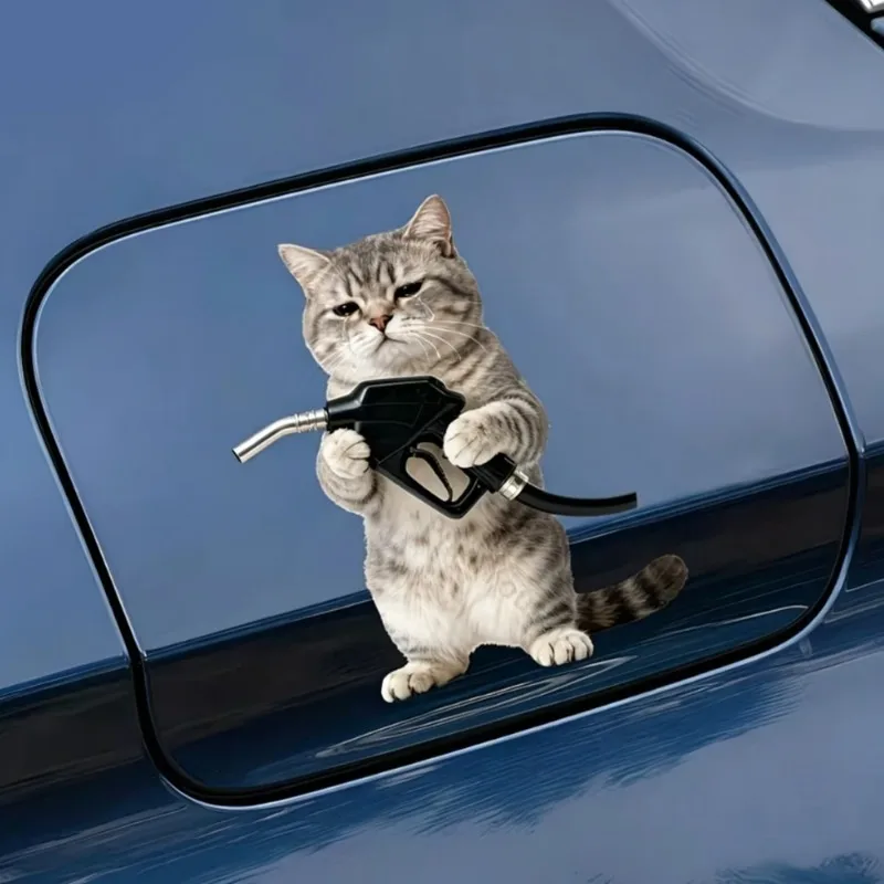 1pc Car Stickers Perfect for Your Gas Cap—waterproof Easy To Apply and Leaves No Residue—add Some Fun To Your Car!
